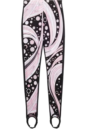 Puccini Performance-leggings med Fontane-tryk