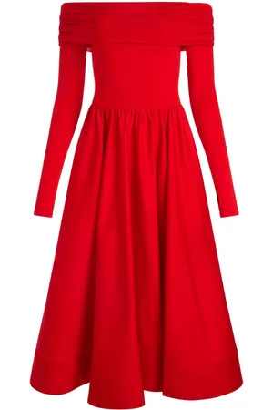 ALICE+OLIVIA Mellemlang Chara kjole