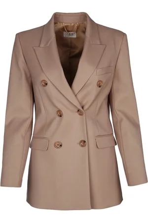 Elisabetta Franchi Dobbeltradet blazer