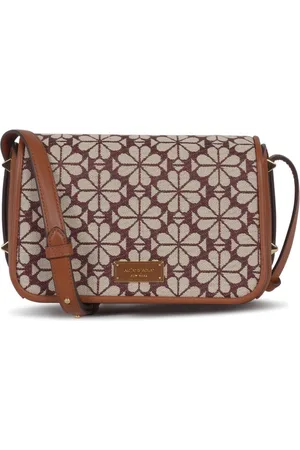 Kate Spade Lille skuldertaske i blomstret jacquard