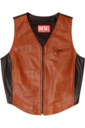 Diesel L-Ustra top i læder