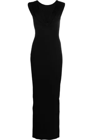 Givenchy Lang Kleid kjole med dyb hals