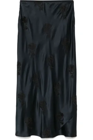 Dorothee Schumacher Midi nederdel med blomster-broderi