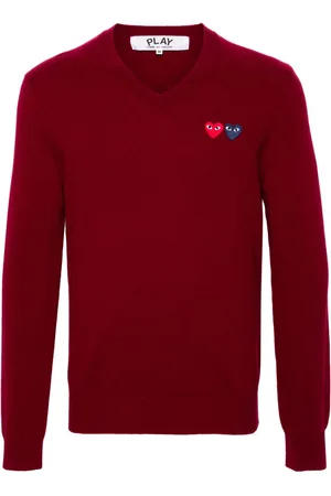 Comme des Garçons Trøje med hjertemærke