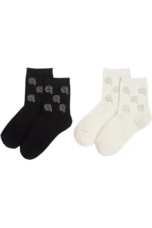 Karl Lagerfeld Ikon strømper (pakke med to)