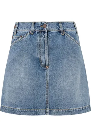 Moschino Kort denimnederdel