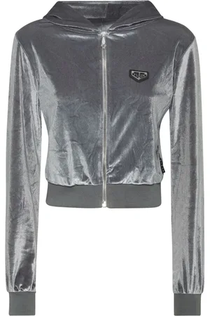Philipp Plein Crystal Signature hættetrøje