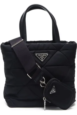 Prada Lille quiltet Re-Nylon two-way håndtaske fra 2024