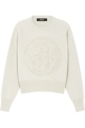 VERSACE Medusa sweater i frotté