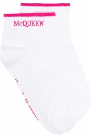 Alexander McQueen Strikkede strømper med logo