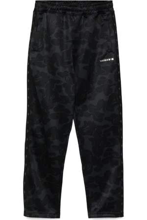 A Bathing Ape Joggingbukser med logo-mønster