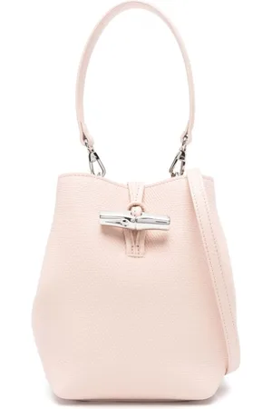 Longchamp Mini Le Roseau bucket-taske