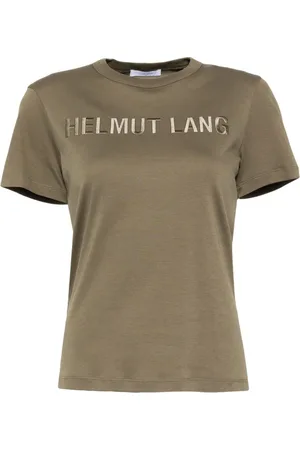 Helmut Lang T-shirt med smal pasform og logo