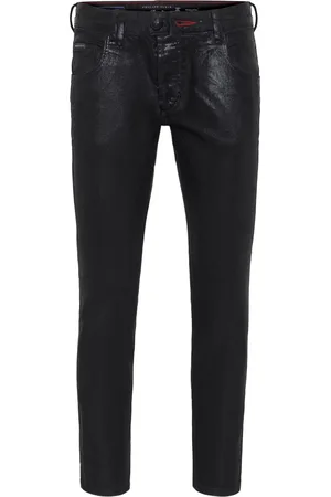 Philipp Plein Skull skinny-jeans med mellemhøj talje