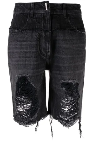 Givenchy Knælange denimshorts