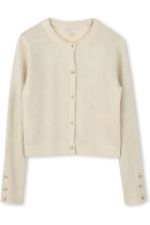 Michael Kors Cardigan med rund hals
