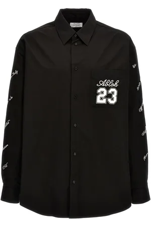 OFF-WHITE 23 Heavycot overskjorte
