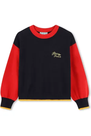 Kenzo Sweater med colourblocking