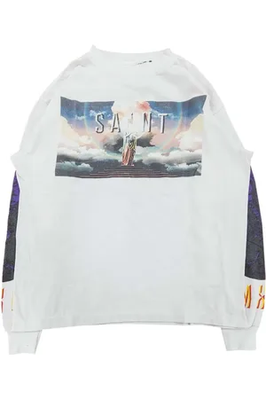 SAINT MXXXXXX Sweatshirt med Pictures-tryk