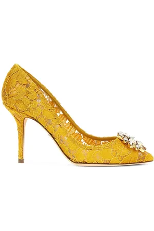 Dolce & Gabbana Bellucci Taormina pumps med blonde