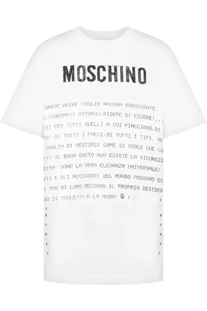 Moschino T-shirt med teksttryk