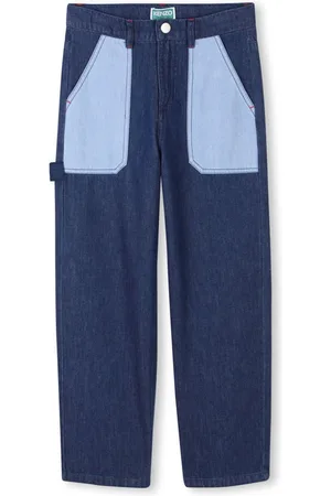 Kenzo Jeans med elastik og lige ben