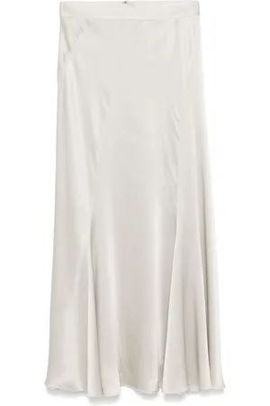 Alberta Ferretti Mellemlang nederdel i satin