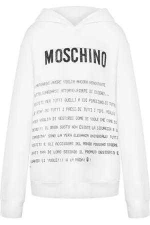 Moschino Hættetrøje med skrifttryk