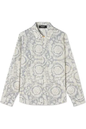 VERSACE Skjorte med baroktryk