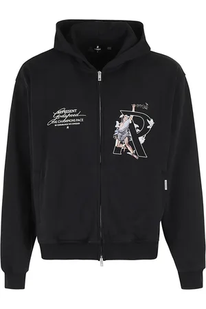 Represent Hermes hættetrøje med lynlås