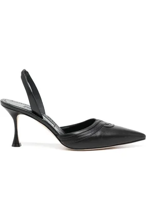 Manolo Blahnik Chongasli 70mm pumps med svirvel-udsmykning