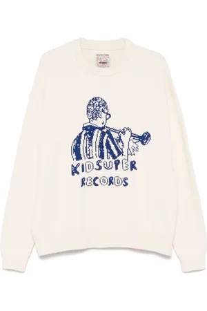 KIDSUPER STUDIOS Records sweater