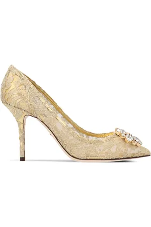 Dolce & Gabbana Bellucci Taormina pumps med blonde