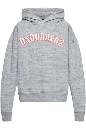 Dsquared2 Hættetrøje med broderet logo
