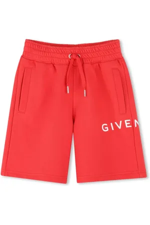 Givenchy Træningsshorts i fleece med logotryk