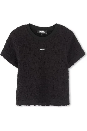 DKNY T-shirt med logotryk