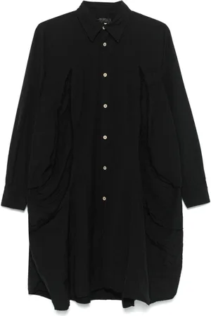 Comme des Garçons Midi kjole med slitageeffekt