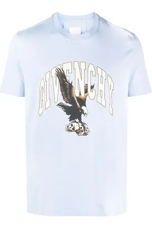 Givenchy T-shirt med ørne-logotryk