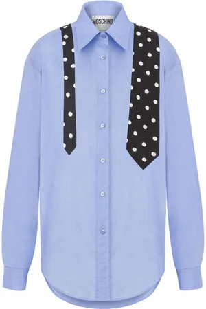 Moschino Skjorte med slips-tryk
