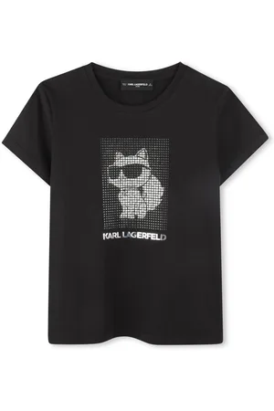 Karl Lagerfeld T-shirt med logotryk