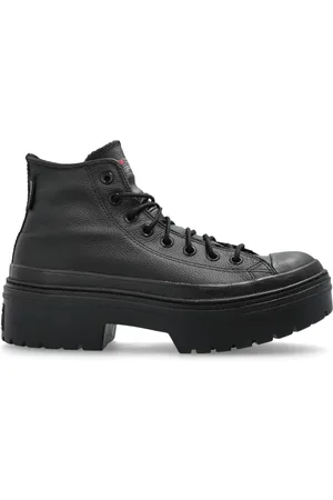 Converse Sneakers med plateausål og rillet hæl