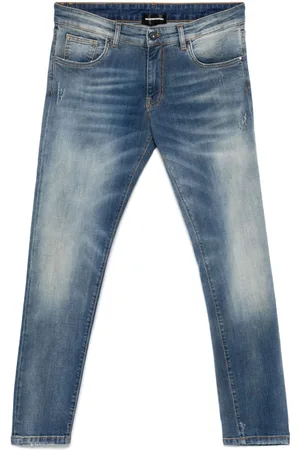SALVATORE SANTORO Jeans med smal pasform
