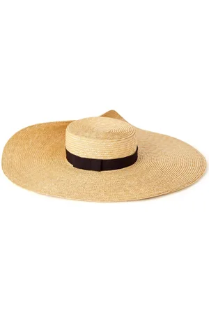 Nina Ricci Asymmetrisk hat i bast