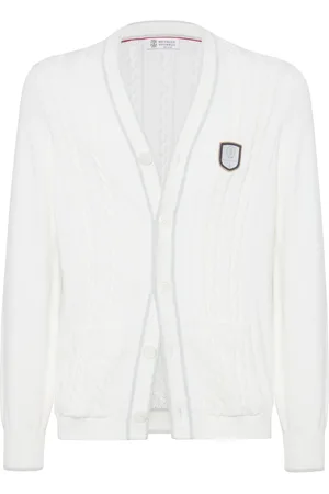 Brunello Cucinelli Kabelstrikket cardigan