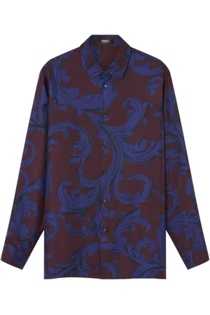 VERSACE Skjorte med baroktryk