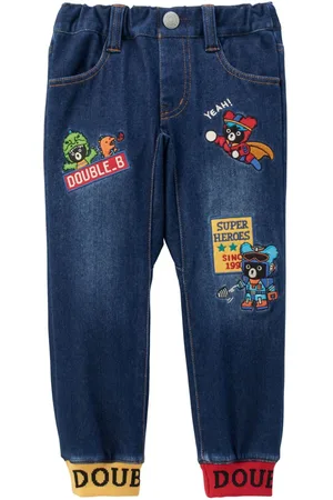 Miki House Jeans med dobbelt B
