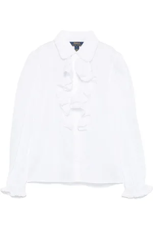Ralph Lauren Skjorte med flæser