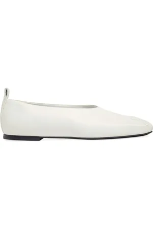 Courrèges Minimalistiske loafers i læder