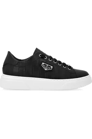 Philipp Plein Iconic sneakers med krokodilleeffekt og effekt