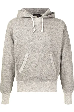 Ralph Lauren Ribstrikket hættetrøje med snoretræk